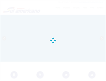 Tablet Screenshot of expressosulamericano.com.br